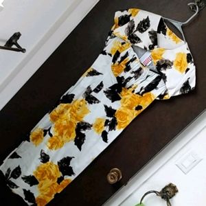 Pinup Couture rose dress